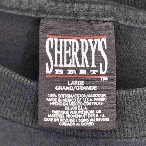 SHERRYS フロントキャラクタープリント S/S Tシャツ メンズ import:L