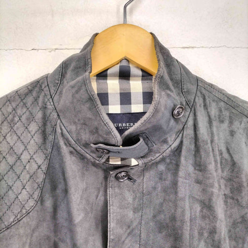 バーバリーロンドン BURBERRY LONDON フェイクスウェードハーフコート メンズ M