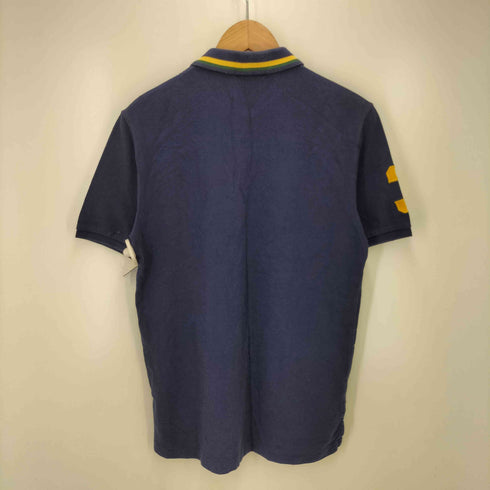 ポロバイラルフローレン Polo by RALPH LAUREN ビッグポニー 刺繍 ナンバリング S/S ポロシャツ レディース import:L