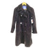 バーバリーブルーレーベル BURBERRY BLUE LABEL ベロア調トレンチコート レディース 38