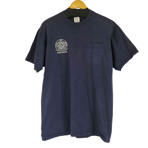 ラッセルアスレチック RUSSELL ATHLETIC USA製 両面プリント S/S ポケットTシャツ メンズ import:L