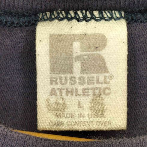 ラッセルアスレチック RUSSELL ATHLETIC USA製 両面プリント S/S ポケットTシャツ メンズ import:L