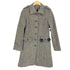 バーバリーブルーレーベル BURBERRY BLUE LABEL ウールヘリンボーンツイードステンカラーコート レディース 38