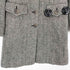 バーバリーブルーレーベル BURBERRY BLUE LABEL ウールヘリンボーンツイードステンカラーコート レディース 38