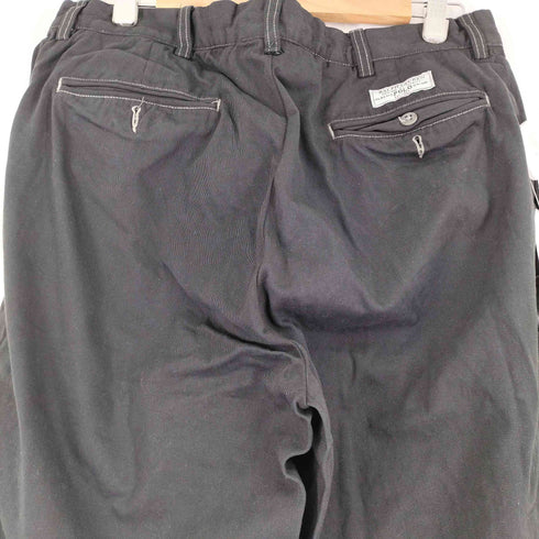 ポロバイラルフローレン Polo by RALPH LAUREN 90S PROSPECT PANT 黒染め 2タック チノパンツ メンズ 35/32