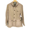 バーバリーブラックレーベル BURBERRY BLACK LABEL ノヴァチェック切替ハンティングジャケット メンズ L
