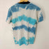 リキッドブルー LIQUID BLUE ドクロ総柄 S/S タイダイTシャツ メンズ import:M