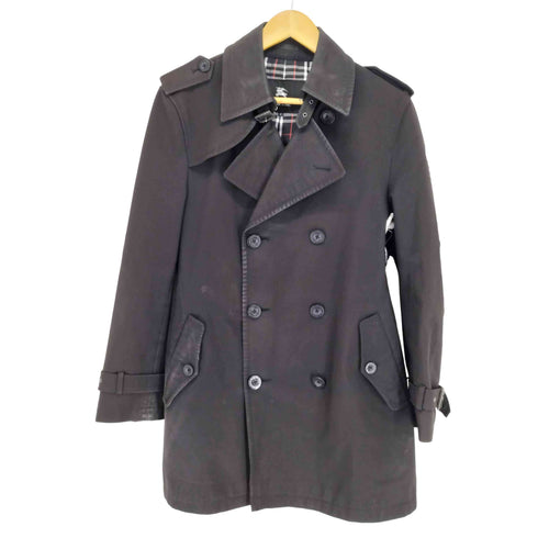 バーバリーブラックレーベル BURBERRY BLACK LABEL 裏地ノヴァチェックトレンチコート メンズ M