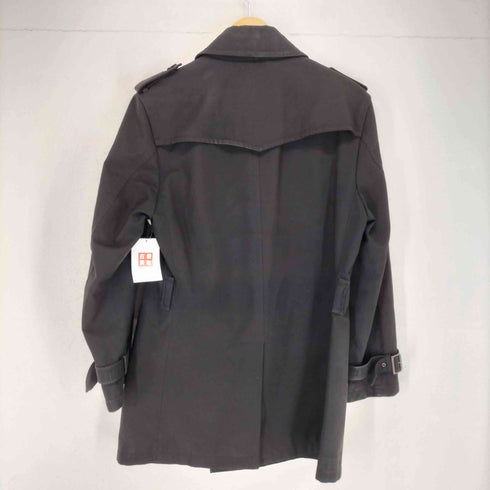 バーバリーブラックレーベル BURBERRY BLACK LABEL 裏地ノヴァチェックトレンチコート メンズ M