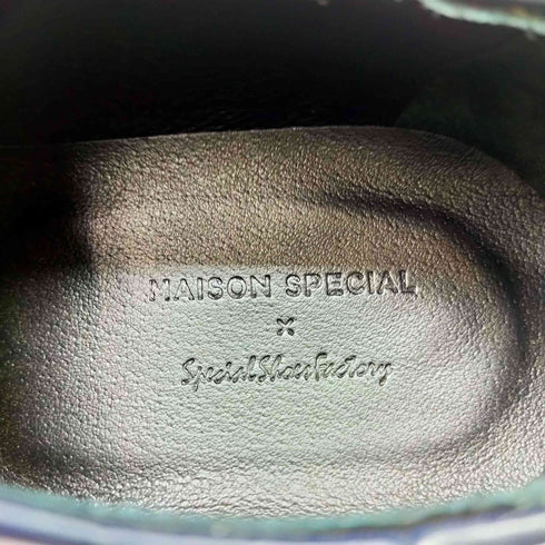 メゾンスペシャル MAISON SPECIAL SPECIAL SHOES FACTORY タンク ソール チロリアン ブーツ VIBRAM ソール メンズ JPN:25.5