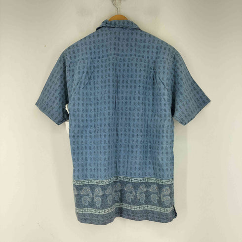 CLOCKHOUSE 総柄 S/S 開襟シャツ メンズ import:L