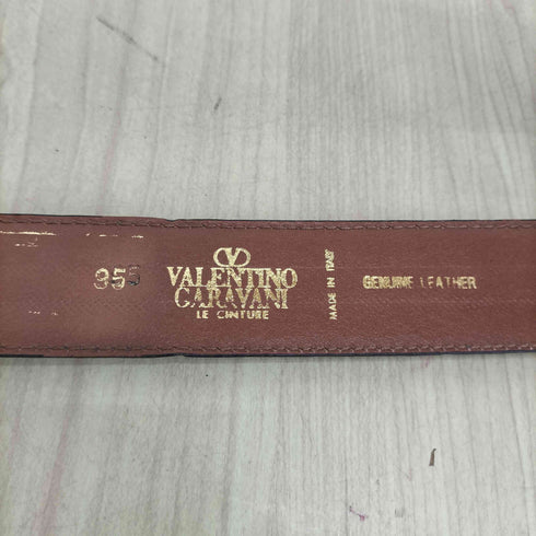 ヴァレンティノガラヴァーニ VALENTINO GARAVANI ゴールドバックル レザーベルト レディース 95
