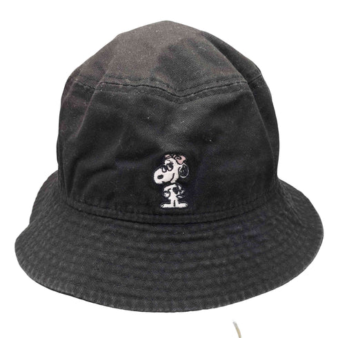 ニューエラ NEW ERA ロゴ キャラクター 刺繍 バケット ハット レディース XL