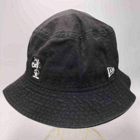 ニューエラ NEW ERA ロゴ キャラクター 刺繍 バケット ハット レディース XL
