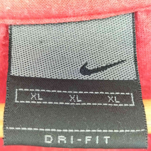ナイキ NIKE DRY-FIT ロゴプリント ラグランスリーブ Tシャツ メンズ import:XL