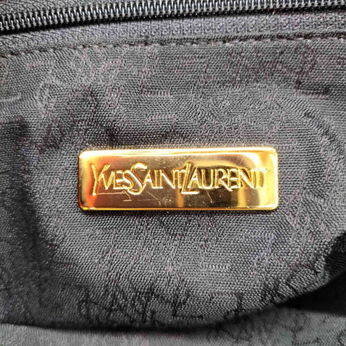 イヴサンローラン Yves Saint Laurent フロントロゴショルダーバッグ レディース