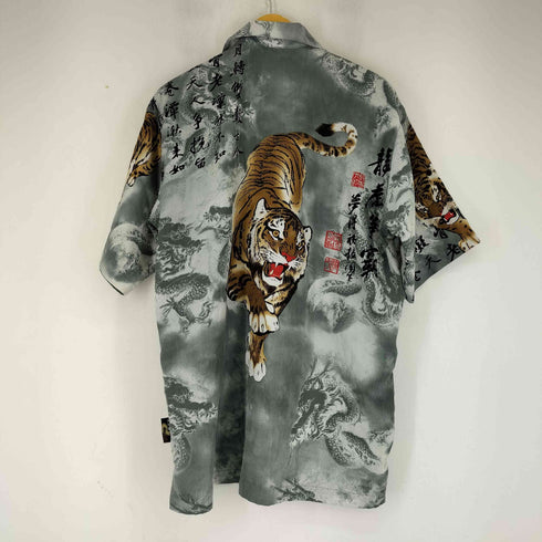 IMPAQ SPORTS WEAR 総柄 S/S 開襟シャツ メンズ JPN:M