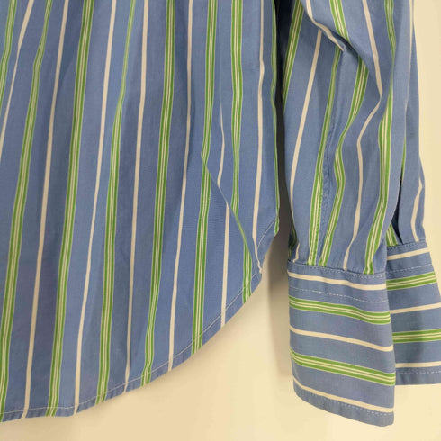 ポロバイラルフローレン Polo by RALPH LAUREN 90s イタリア製 ノーポニー ストライプ シャツ メンズ 18
