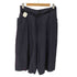 パドカレ pas de calais リネン レーヨン 七分ワイドパンツ レディース JPN:36