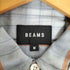 ビームス BEAMS テトロンレーヨン ミニレギュラー イージーシャツ メンズ JPN:M