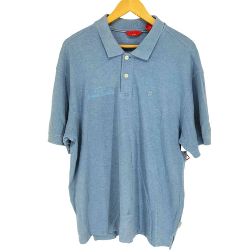 アイゾッド IZOD 企業ロゴ刺繍ポロシャツ メンズ L