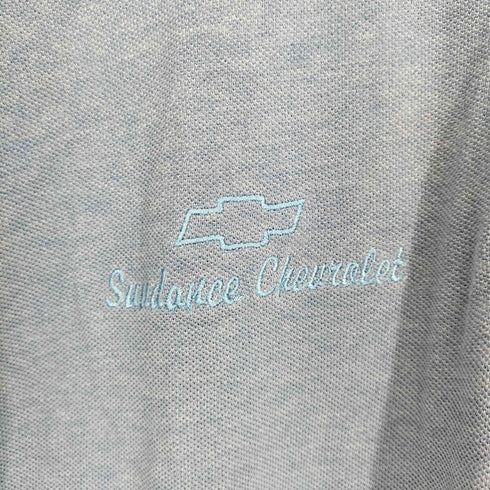 アイゾッド IZOD 企業ロゴ刺繍ポロシャツ メンズ L