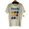 FUEKI フロントプリント S/S Tシャツ メンズ 3L