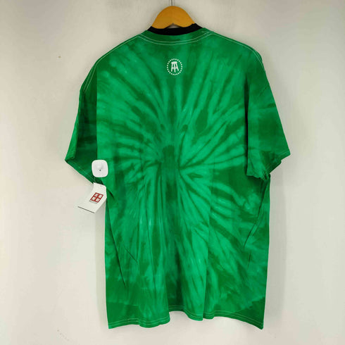 カラートーン colortone タイダイ柄フロントプリント S/S Tシャツ メンズ import:XL
