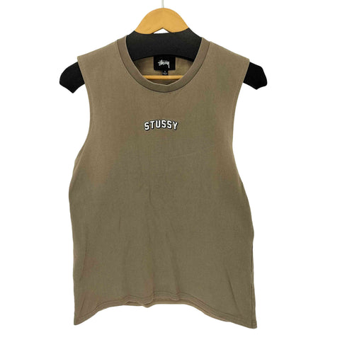 ステューシー Stussy ロゴ刺繍 タンクトップ メンズ import:S