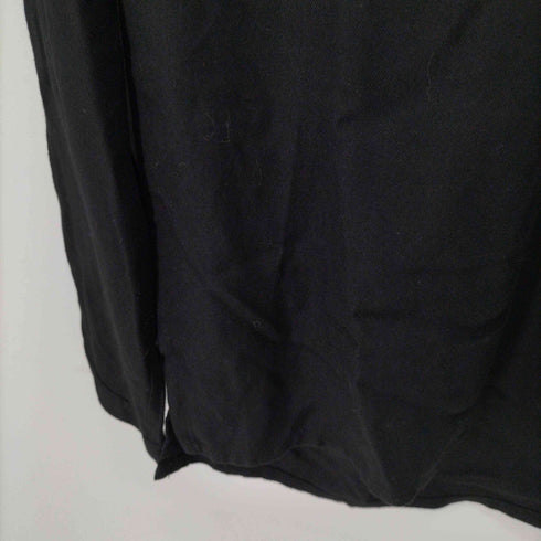 サンローランパリ SAINT LAURENT PARIS L/S ヘンリーネックレーヨンシャツ メンズ