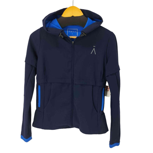 AMAN MADE IN ITALY ジップパーカー レディース