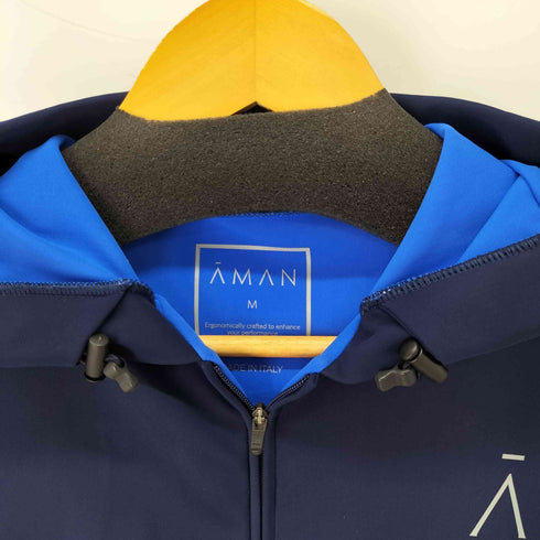 AMAN MADE IN ITALY ジップパーカー レディース