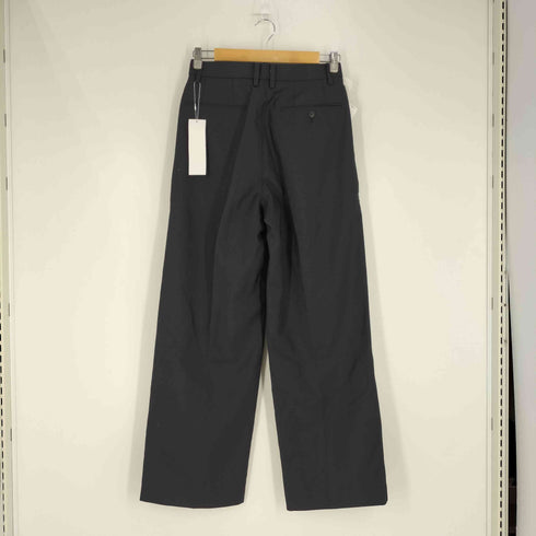 ユニクロユー UNIQLO U ウールブレンドタックパンツ レディース ウエスト64cm ヒップ91cm