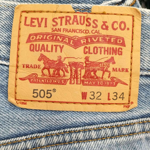 リーバイス Levis レギュラーフィット ジーンズ ミディアムインディゴ メンズ 32×34