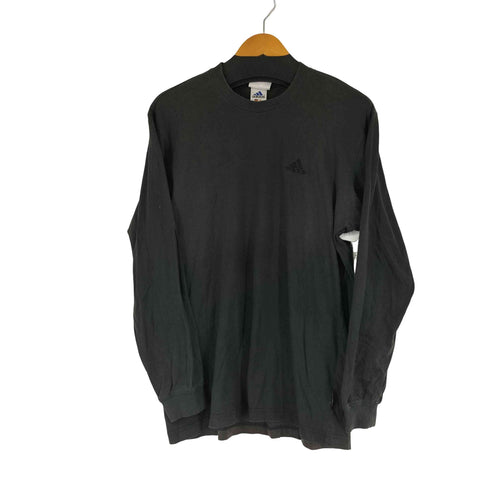 アディダス adidas 90S-00S ワンポイント刺繍 L/S Tシャツ メンズ JPN:M