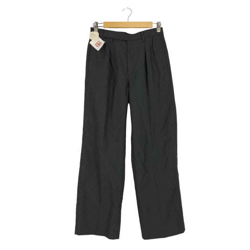 ユニクロユー UNIQLO U ウールブレンドタックパンツ レディース ウエスト67cm ヒップ94cm