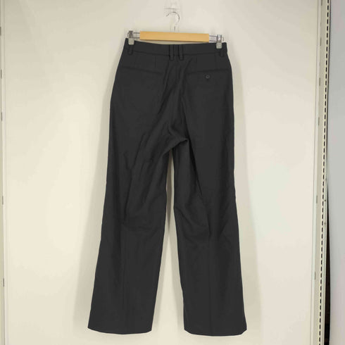 ユニクロユー UNIQLO U ウールブレンドタックパンツ レディース ウエスト67cm ヒップ94cm