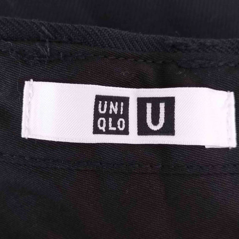 ユニクロユー UNIQLO U ウールブレンドタックパンツ レディース ウエスト67cm ヒップ94cm