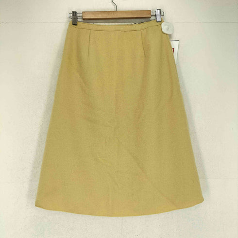 バーバリーブルーレーベル BURBERRY BLUE LABEL ウールパイピングデザインウールスカート レディース 38