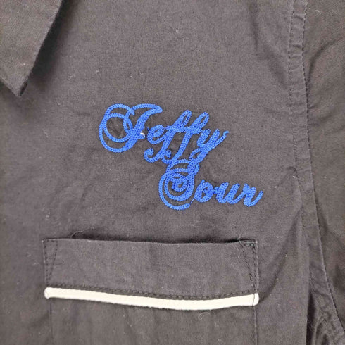 JEFFY DOUR ボウリングシャツ Y2K レディース