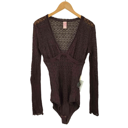 FETICO 24AW LACE KNIT V-NECK BODYSUITS レディース JPN:2