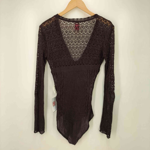FETICO 24AW LACE KNIT V-NECK BODYSUITS レディース JPN:2
