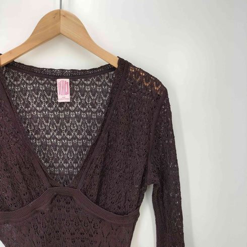 FETICO 24AW LACE KNIT V-NECK BODYSUITS レディース JPN:2