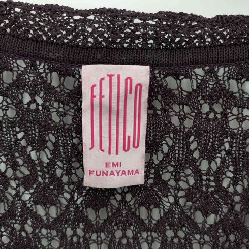FETICO 24AW LACE KNIT V-NECK BODYSUITS レディース JPN:2