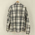ザラ ZARA チェック柄フルジップブルゾン メンズ