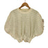 クラネ CLANE 23SS FRINGE ARCH SLEEVE KNIT TOPS フリンジ アーチ スリーブ ニット トップス レディース JPN:1