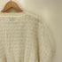 クラネ CLANE 23SS FRINGE ARCH SLEEVE KNIT TOPS フリンジ アーチ スリーブ ニット トップス レディース JPN:1