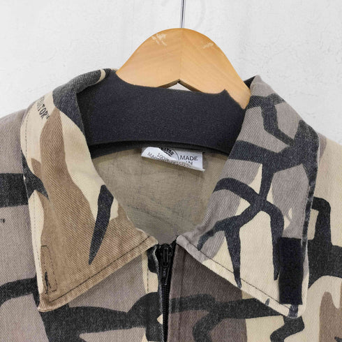 PREDATOR CAMOUFLAGE USA製 プレデターカモ ジップアップジャケット メンズ