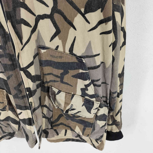 PREDATOR CAMOUFLAGE USA製 プレデターカモ ジップアップジャケット メンズ
