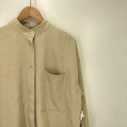 トゥデイフル TODAYFUL 22AW Standcollar Twiil Shirts スタンドカラー ツイル シャツ レディース FREE